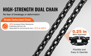 Charger l'image dans la visionneuse de galerie, Amocart 2200 lbs Electric Chain Hoist Single Phase Overhead Lifting Crane with Chain 10 ft  Wired Remote Control for Garage
