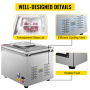 Load image into Gallery viewer, SucceBuy DZ-260C Chamber Vacuum Sealer Kitchen Food Packing Sealing Machine 110V Packaging for Food Saver Home Commercial Using
