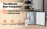 Amocart CO2 Tank 10 lbs New Aluminum Alloy Cylinder CO2 Air Tank with Light Spray Coating DOT Approved Cylinder for Draft Beer