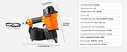Load image into Gallery viewer, Amocart Coil Siding Nailer CN65 CN55 CN70 CN83 CN90 Pneumatic Siding Nail Gun Pallet Making Coil Nailer 70-120PSI Air Nailer

