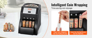 Bild in Galerie-Viewer laden, Amocart 230/300 Coins/Min USD Coin Sorter Wrapper Professional Electric Automatic Machine LED Display for School Shop Bank Home
