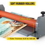 Amocart 39.3"x0.71" Manual Cold Roll Laminator Machine Document Plasticizer Fits for Poster Painting Photo Book Cover A3 A4