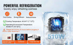 Amocart 4 Tanks Commercial Beverage Dispenser 10L/12L Per Tank Juice Dispenser Stainless Steel Ice Tea Drink Machine