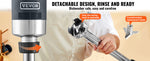 Amocart Commercial Immersion Blender 500 Watt Heavy Duty Hand Mixer Variable Speed Kitchen Stick Mixer with 304 Stainless Steel