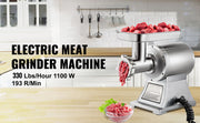 Charger l'image dans la visionneuse de galerie, SucceBuy Hachoir à viande électrique 122 kg/h 250 kg/h Robots culinaires robustes Appareils de cuisine Hachoir commercial
