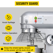 Bild in Galerie-Viewer laden, Amocart 10-30L Electric Dough Machine Stainless Steel Commercial Cream Egg Whisk Mixer Processor Kitchen Food Stand Blender
