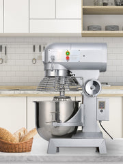 Load image into Gallery viewer, Amocart Electric Dough Machine 10/15/20/30L Stainless Steel Commercial Cream Egg Whisk Mixer Processor Food Stand Blender
