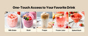Bild in Galerie-Viewer laden, SucceBuy Slushie Machine No Ice Needed Slushy Machine Frozen Drink Maker w/ Single Tank Margarita Machine for Frozen Margaritas
