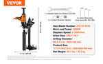 Amocart 2000W/2600W Handheld Core Drill Machine Drilling Diameter Wet&Dry Diamond Core Drill Rig Rugged Concrete Core Drill