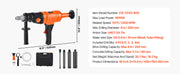 Load image into Gallery viewer, SucceBuy Diamond Core Drilling Machine Dry and Wet Concrete Core Drill Rig with 4 Drill Bits for Concrete Brick Stone 1800/2000W
