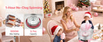 SucceBuy Cotton Candy Machine Commercial 1000W Electric Candy Floss Maker Easy Use with 15 inch Stainless Steel Bowl for Kids