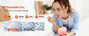 Bild in Galerie-Viewer laden, Amocart Countertop Ice Maker 33 44 lbs per Day Self-Cleaning Portable Machine w/Scoop Drawer-Style Ice Access Ice-Making Machin
