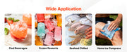 Bild in Galerie-Viewer laden, Amocart Countertop Ice Maker 33 44 lbs per Day Self-Cleaning Portable Machine w/Scoop Drawer-Style Ice Access Ice-Making Machin
