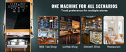 Bild in Galerie-Viewer laden, Amocart Fully Automatic Cup Sealing Machine 500-650 Cups/H with LCD Panel Electric Tea Sealer Machine for 75/90/95mm Cup Milk

