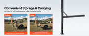 Load image into Gallery viewer, Amocart 400/500/600Lbs Truck Hitch Game Hoist with &amp; Adjustable Height Hunting Deer Hoist Winch for Skinning &amp; Cleaning Game
