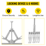 Amocart Dent Pulling Tool Panel Dent Pull Lever Bar Shockproof Pads Car Body Dent Removal Repair Kit T-Rod Slide Hammer Puller