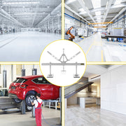 Charger l'image dans la visionneuse de galerie, SucceBuy Barre de traction de débosselage à 6 griffes, débosseleur à pied unique, barre de traction portable de nivellement en alliage d'aluminium pour réparation de bosses de voiture
