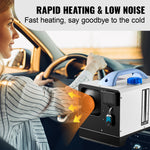Amocart 8KW Diesel Air Heater Parking Heater 12V Truck Heater One Air Outlet with Black LCD Switch For RV Truck Boat Caravans