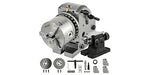 Amocart Dividing Head Precision Semi Universal BS-0 5" / 4" 3-Jaw Indexing Head Tailstock & Chuck for Drilling Milling Grinding