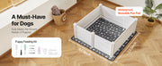 Bild in Galerie-Viewer laden, Amocart Dogs Whelping Box Plastic PVC Puppies Play Pen with Height Adjustable Door and Washable Pee Pad for Large Breed Dogs
