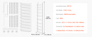 Bild in Galerie-Viewer laden, Amocart 6/8/9/10 Tier Over the Door Pantry Organizer Heavy-Duty Steel Hanging Spice Rack, Adjustable Wall Seasoning Shelves
