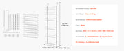 Bild in Galerie-Viewer laden, Amocart 6/8/9/10 Tier Over the Door Pantry Organizer Heavy-Duty Steel Hanging Spice Rack, Adjustable Wall Seasoning Shelves

