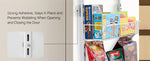 Amocart 6/8/9/10 Tier Over the Door Pantry Organizer Heavy-Duty Steel Hanging Spice Rack, Adjustable Wall Seasoning Shelves