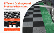 Load image into Gallery viewer, Amocart Interlocking Drainage Mat 12inx12in 12/24/40/50/55 Pcs Splicing Mats Non-Slip PP Drainage Floor Tile &amp; Shower Mat
