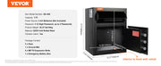 Load image into Gallery viewer, Amocart 1.7 Cub Depository Safe Deposit Safe Electronic Code Lock &amp; 2 Keys Business Drop Slot Safe for Cash Mail Office Hotel
