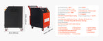 Amocart Dry Ice Blasting Machine 7.5/5KG Dry Ice Cleaning Machine with 4 Nozzles Adjustable Pressure & Dry Ice 110V/220V