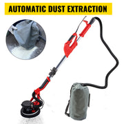 Bild in Galerie-Viewer laden, SucceBuy 850W Drywall Sander Variable Speed 800-1750 RPM Electric Drywall Sander Foldable Sheetrock Sander with Telescope Handle

