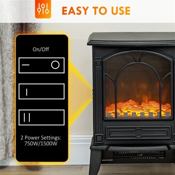 Electric Fireplace Heater - AMOCART3d1b8937a431789d11c46a8d3399d8b6
