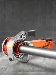 Bild in Galerie-Viewer laden, SucceBuy 2300W Electric Pipe Threader Handheld Household Galvanized Iron Pipe Sleeve Machine Industrial Threading Tool w/ 6 Dies
