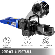 Charger l'image dans la visionneuse de galerie, Amocart Handheld 800W Electric Hydraulic Rebar Steel Bender 4mm-16mm 110V Bending Speed 5S With Wrench and Spanners RC-16

