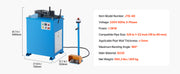 Bild in Galerie-Viewer laden, SucceBuy Electric Tube Bending Machine 1.5 KW Electric Tube Bender for 5/8 to 1-1/2in Pipes with 5 Set Dies, Manual &amp; Auto Modes
