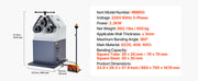 Charger l'image dans la visionneuse de galerie, SucceBuy 2.2KW Electric Roll Bending Machine with 180° Maximum Bending Angle Support Horizontal/Vertical Operation (220V 60Hz)
