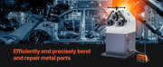 Charger l'image dans la visionneuse de galerie, SucceBuy 2.2KW Electric Roll Bending Machine with 180° Maximum Bending Angle Support Horizontal/Vertical Operation (220V 60Hz)
