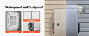 Load image into Gallery viewer, Amocart Outdoor Electrical Box 20 x 16 x 8 in Stainless Steel Ventilated Electrical Enclosure with Thermostat and Fan, Rain Hood, Hinge Connection, Wall/Pole Mounted
