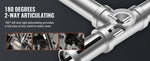 Amocart Articulating Borescope Camera w/ Light Two-way Articulated Endoscope Inspection with 6.4mm Tiny Lens 5"IPS 1080P Screen