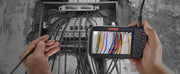 Load image into Gallery viewer, SucceBuy Articulating Borescope Camera with Light Two-way Articulated Endoscope Inspection with 6.4mm Tiny Lens 5" 1080P Screen
