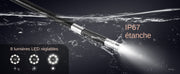 Load image into Gallery viewer, SucceBuy Articulating Borescope Camera with Light Two-way Articulated Endoscope Inspection with 6.4mm Tiny Lens 5" 1080P Screen
