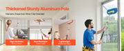 Bild in Galerie-Viewer laden, SucceBuy Telescopic Extension Pole Multi-Purpose Extendable Pole Sturdy Aluminum Alloy Paint Pole Extension Reach Roller Stick
