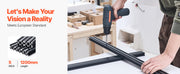 Load image into Gallery viewer, SucceBuy Linear Rail 4-5 PCS 1000mm/1200mm/1500mm/2000mm T Slot 2040 Aluminum Extrusion Profile for 3D Printer, CNC Machine DIY
