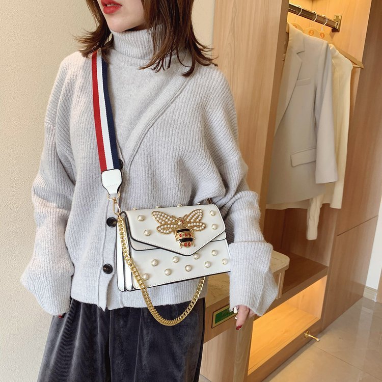Fashion ladies shoulder bag small square bag - AMOCARTfefea66b491b42dbf6c80154216b9b72