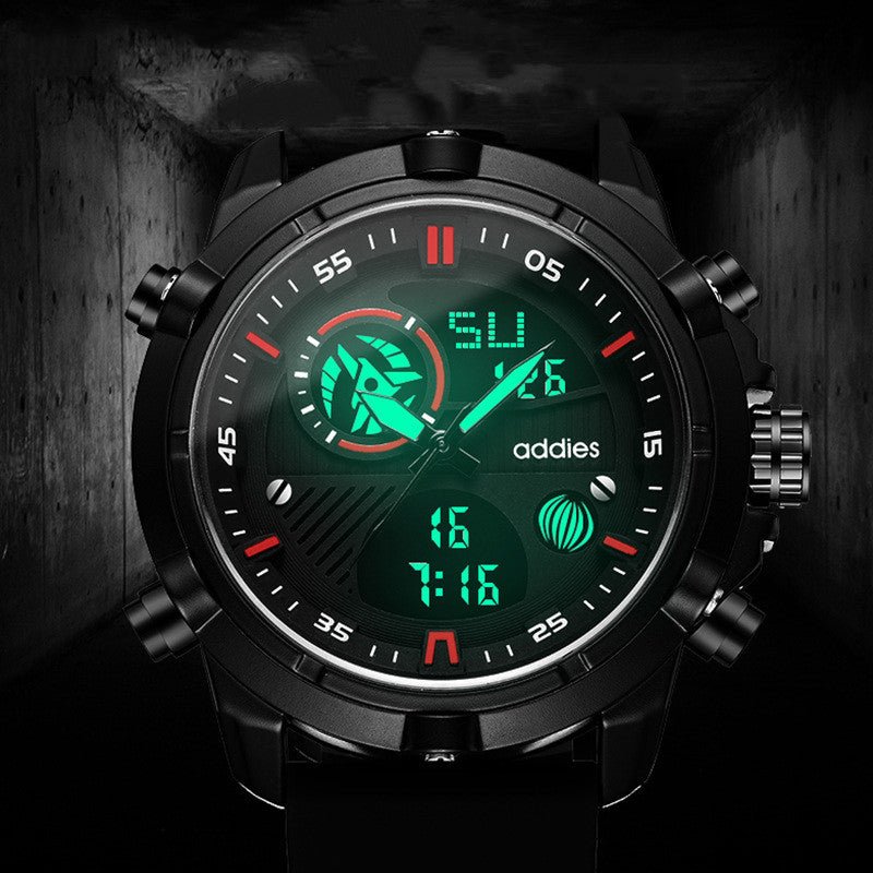 Fashion Men Sports Water Luminous Metal Watch - AMOCART85cf0c8a12aecbd44655137e2ed33b29