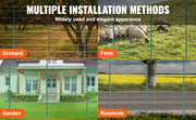 Bild in Galerie-Viewer laden, Amocart Fence Post T-Post Heavy Duty Metal Fence Post Sturdy Steel Fence Stakes for Garden Yard Lawn Farms Outdoor Wire Fencing
