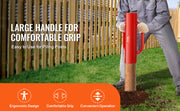 Load image into Gallery viewer, Amocart Fence Post Driver with Handle Pole Pounder Heavy Duty Carbon Steel Hand Post Rammer Fencing Hole Digger for Channel
