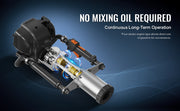Load image into Gallery viewer, Amocart 37.77cc Gas-Powered T Post Driver 4-Stroke Engine Gasoline Fence Piling Pounder with 3 Post Driving Head(45/55/88 mm)
