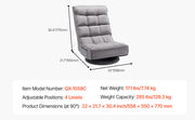 Load image into Gallery viewer, Amocart Floor Chair Recycled Foam Folding Sofa Chair Multifunctional Floor Chair with Back Support Ideal for Sleeping Reading
