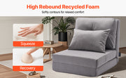 Load image into Gallery viewer, Amocart Floor Chair Recycled Foam Folding Sofa Chair Multifunctional Floor Chair with Back Support Ideal for Sleeping Reading
